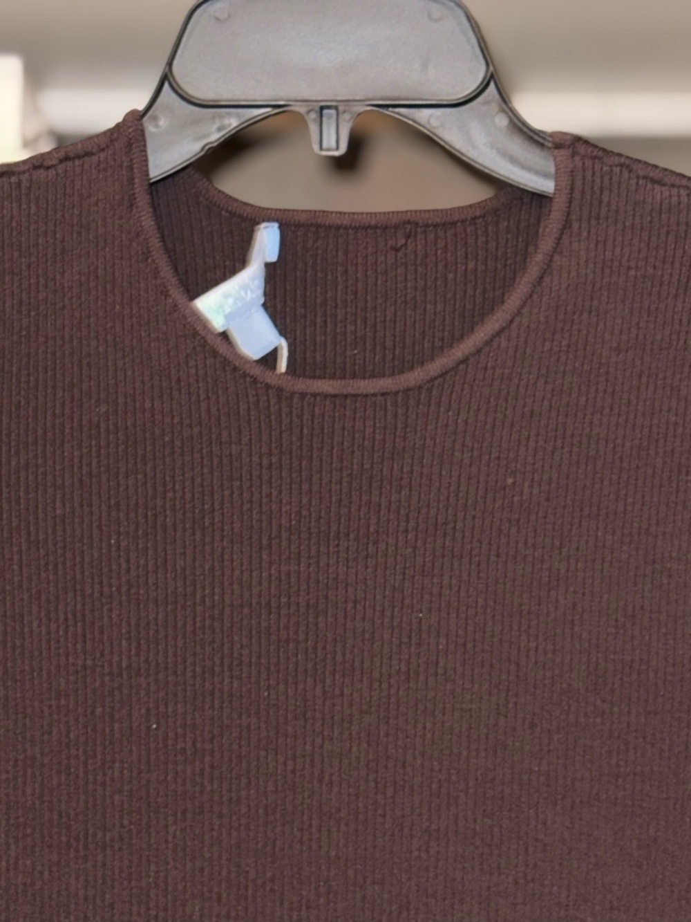 Antonio Melani size XS ribbed chocolate Nikki dress nwt - Picture 4 of 5